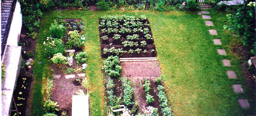 Ländlicher Garten